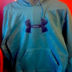 Under Armour Light blue hoodie with front pocket